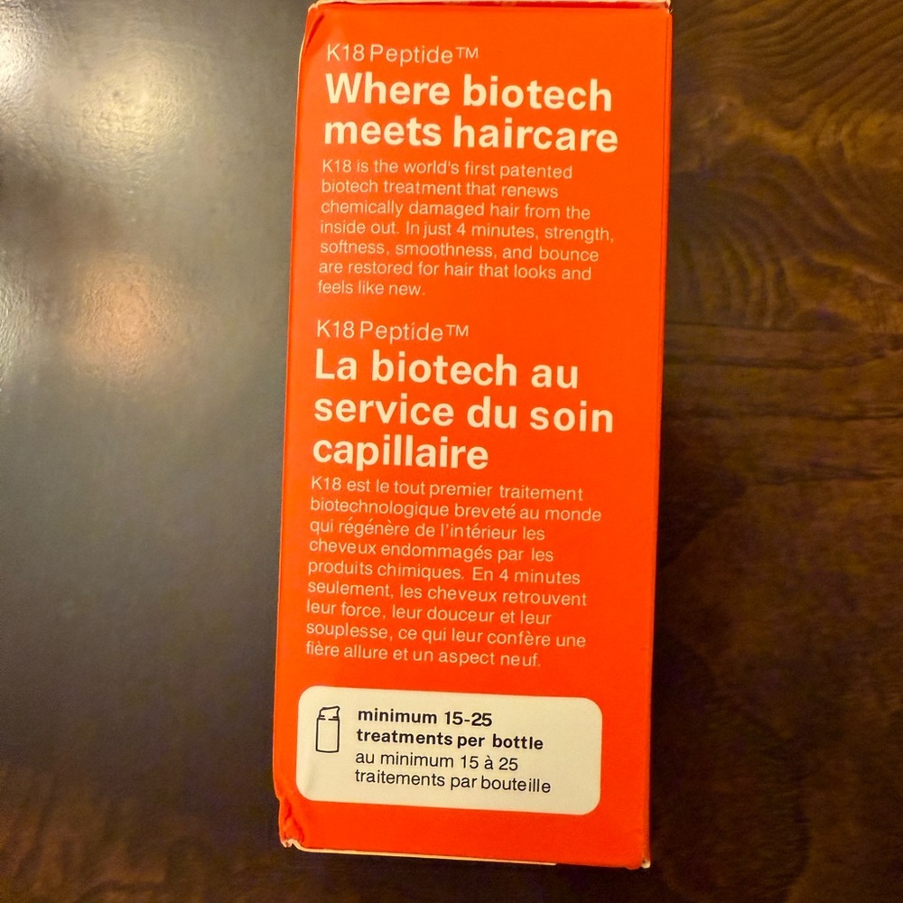K18 Leave-In Molecular Hair Mask, Repairs Dry or Damaged Hair - Picture 4 of 6